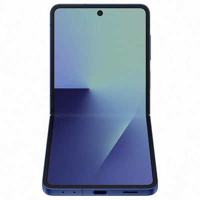 Samsung Galaxy Z Flip7 256GB Blue - Seamless Foldable Screen, Pro Visual Engine, 4,300mAh Battery, Gemini Live AI Assistant