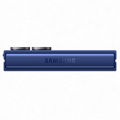 Samsung Galaxy Z Flip7 256GB Blue - Seamless Foldable Screen, Pro Visual Engine, 4,300mAh Battery, Gemini Live AI Assistant