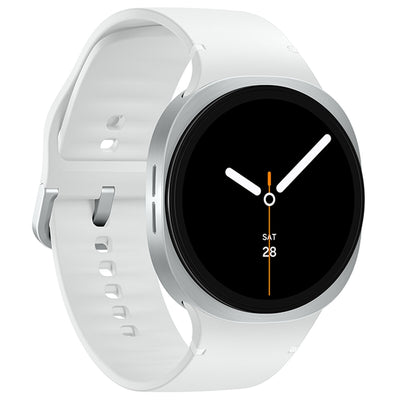 Samsung Galaxy Watch 8 Bluetooth 44mm Silver with AI-Powered Health Tracking, Antioxidant Measurement, and Personalised Running Coach