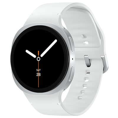 Samsung Galaxy Watch 8 Bluetooth 44mm Silver with AI-Powered Health Tracking, Antioxidant Measurement, and Personalised Running Coach
