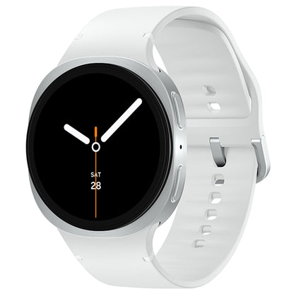 Samsung Galaxy Watch 8 LTE 44mm Silver - AI Health Companion, Antioxidant Measurement, Personalised Coaching