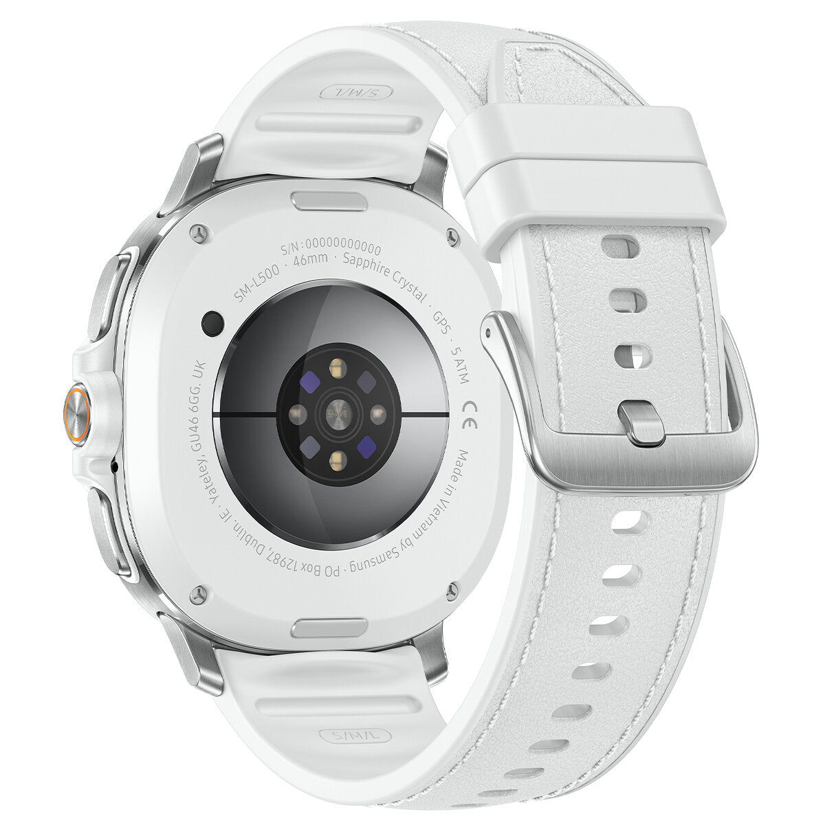 Samsung Galaxy Watch 8 Classic Bluetooth 46mm White SM-L500NZWAXSA Dual GPS (L1+L5)