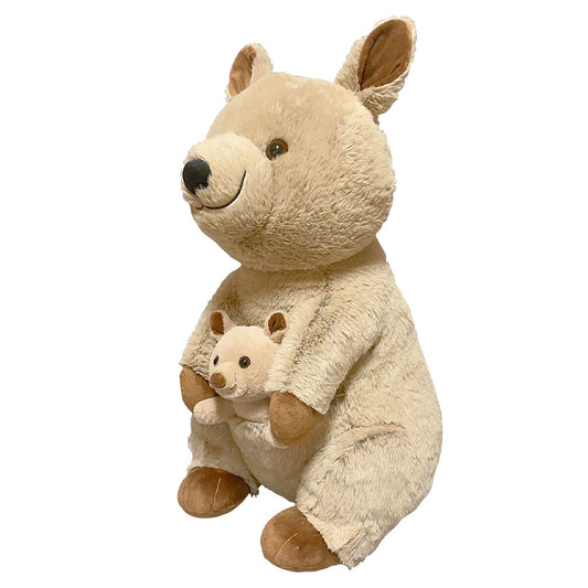 Hugfun Aussie Native Plush Quokka Toy with Kangaroo, Koala, Quokka & Joey - Soft & Cuddly Wildlife Animals – view 2 - Auzzistore