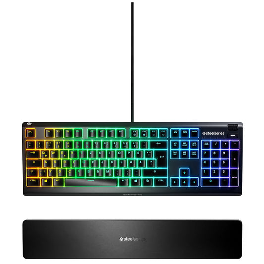 SteelSeries Apex 3 Gaming Keyboard Black 64795 - Auzzistore