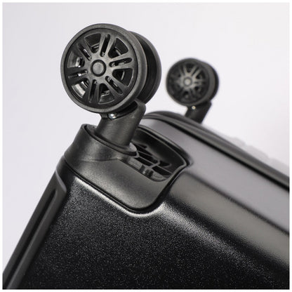 Disney Mickey 2 Piece Luggage Set DIS395-2 Black, ABS/Polycarbonate, TSA Locks, 5-Year Warranty