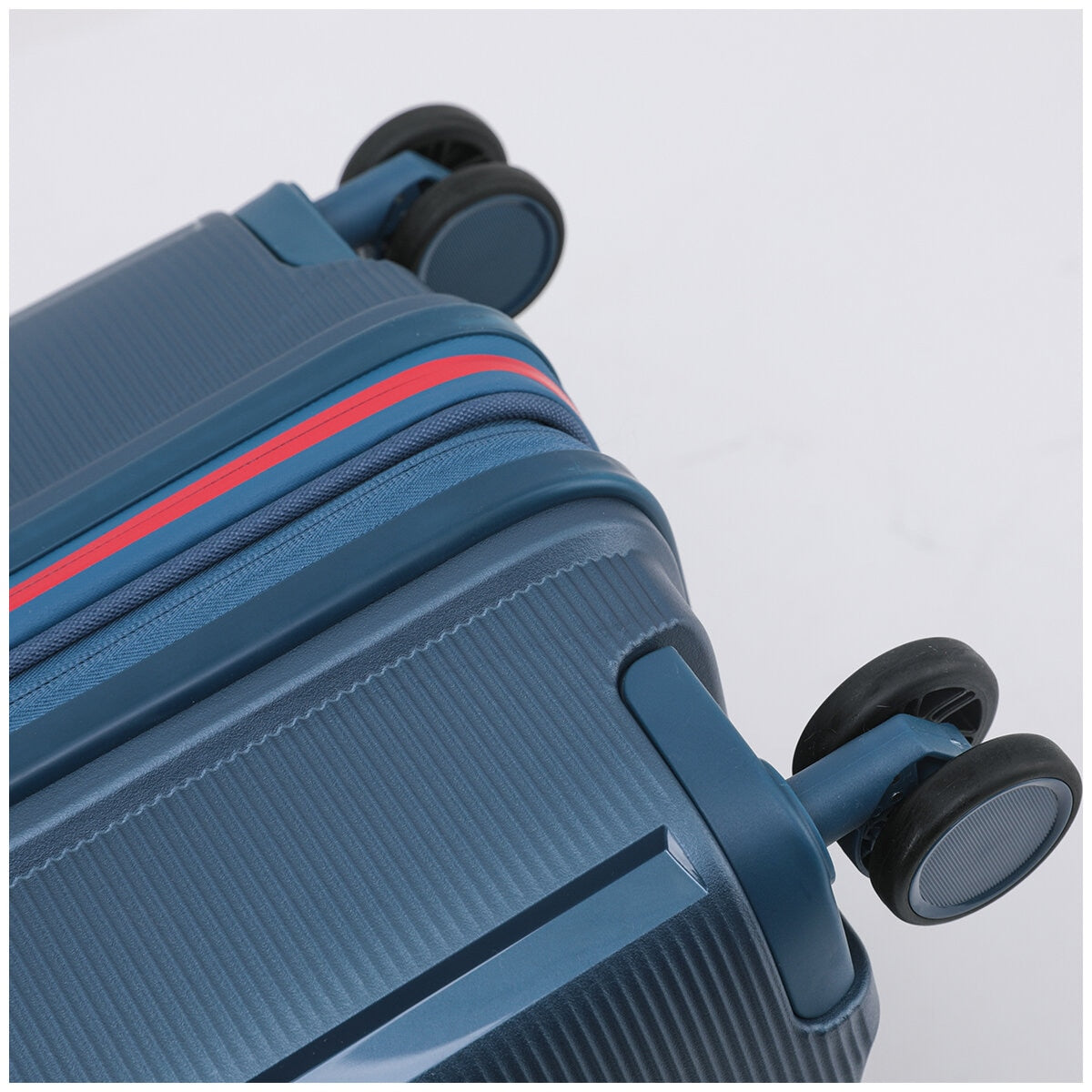 Tosca Bel-Air Blue 3 Piece Luggage Set | A Grade Polypropylene Shell, TSA Locks, Expanders, Dual Glide Wheels, 10-Year Warranty