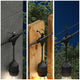 Artika Blaze Outdoor Solar Light Black OUT-BZSO-C6BL | 20 LED Bulbs, 12.8m String, 4 Modes, USB-C Recharge, 300 Lumens – view 7