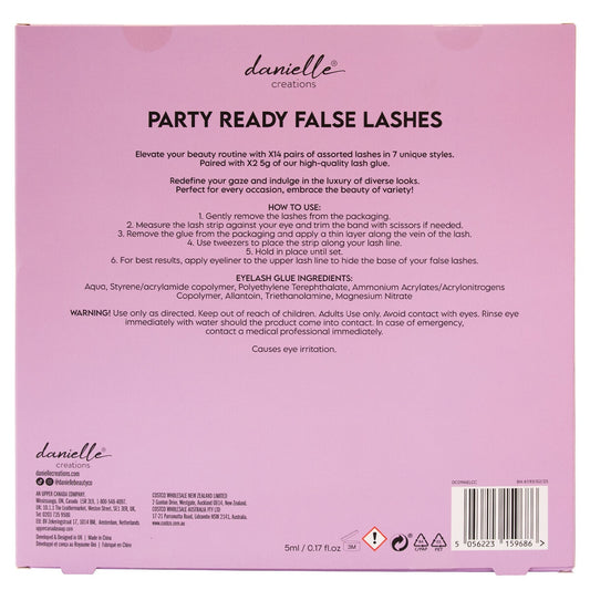 Danielle Creations False Lashes 14 Pairs
