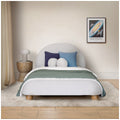 Aesthetik Kids King Single Upholstered Bed AK642524Z Grey Stylish