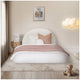 Aesthetik Kids Upholstered King Single Bed Ivory