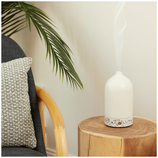 Ellia Pure Aroma Diffuser 100ml - Ultrasonic, 7-Hour Runtime, White Ceramic – view 2