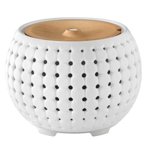 Ellia Ultrasonic Wi-Fi Diffuser 200ml White - App Control, Colour Changing Light - Auzzistore