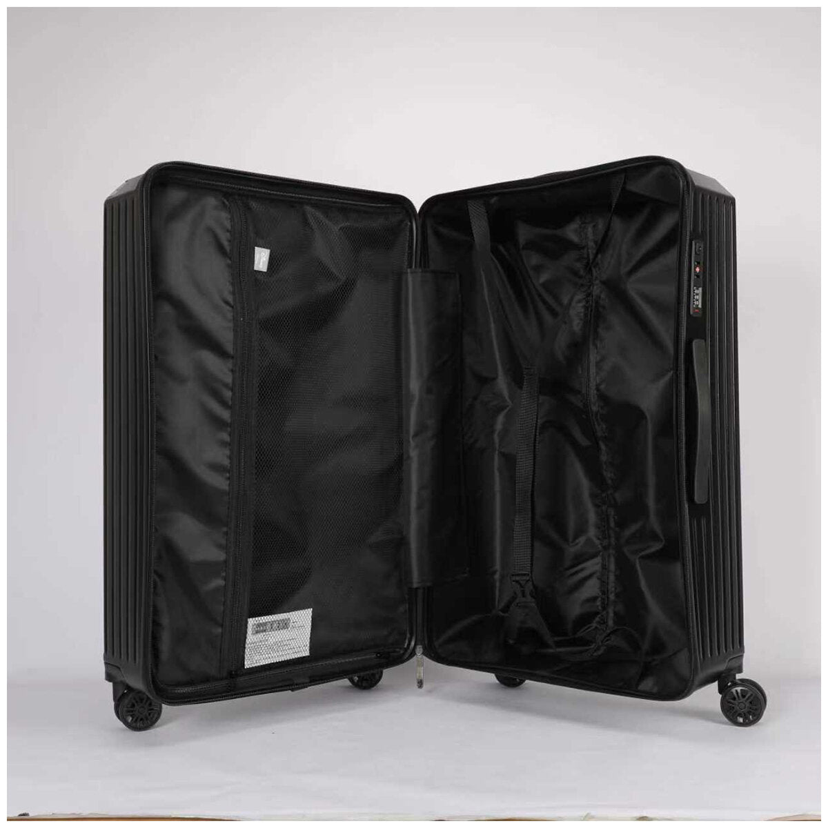 Disney Mickey 2 Piece Luggage Set DIS395-2 Black, ABS/Polycarbonate, TSA Locks, 5-Year Warranty