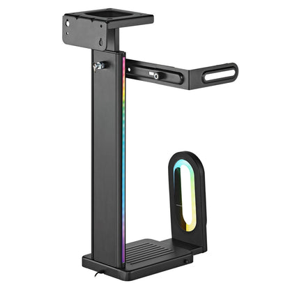 mbeat Activiva RGB Ultra-Wide Gaming PC Mount ACA-MNT-RGB01K, Adjustable, RGB Lighting