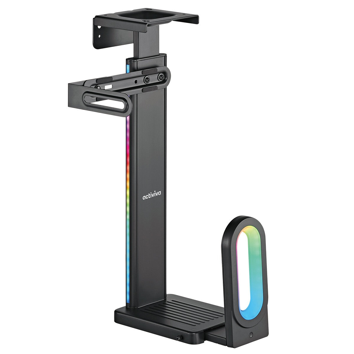 mbeat Activiva RGB Ultra-Wide Gaming PC Mount ACA-MNT-RGB01K, Adjustable, RGB Lighting