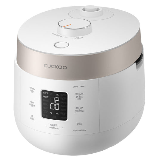 Cuckoo 10-Cup Twin Pressure Rice Cooker CRP-ST1009F, Smart Tech, 16 Modes, Stainless Steel – view 2