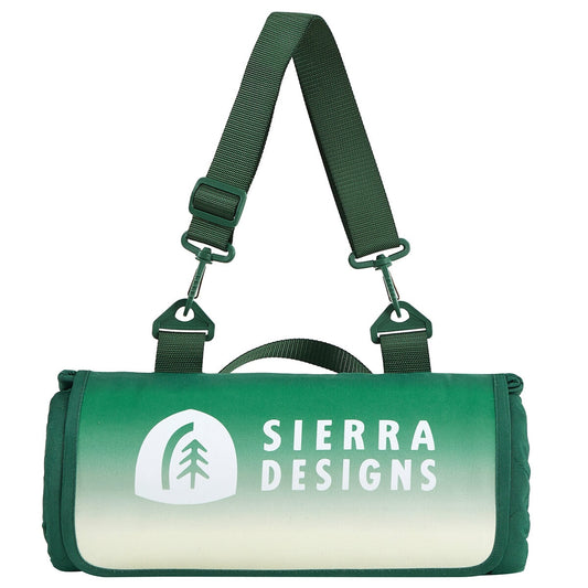 Sierra Designs Outdoor Blanket Green, Waterproof, 1828 x 1828 mm, Carry Strap - Auzzistore