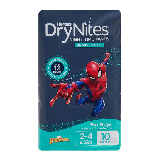 Huggies DryNites Boys Night Pants 2-4Y 60 Pack - Rapid Absorbency, Leak Lock, Model 21489 – view 2