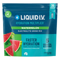Liquid I.V. Hydration Multiplier Fresh Electrolyte Mix Watermelon 30 Sachets