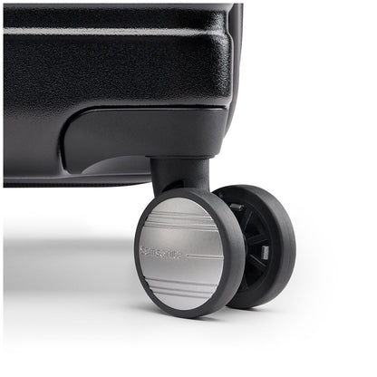 Samsonite Parallax 3-Piece Hardside Luggage Set, Black, Model 156733, Eco-Friendly Spinner