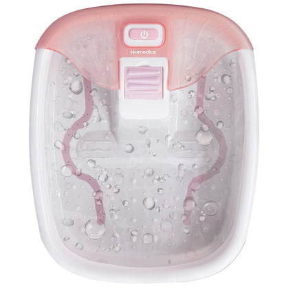 Homedics Bubble Bliss Deluxe Foot Spa FB-54-AU with Heat, Massage & Attachments