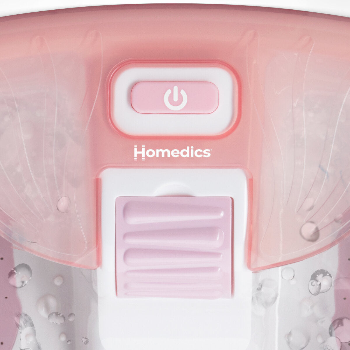 Homedics Bubble Bliss Deluxe Foot Spa FB-54-AU with Heat, Massage & Attachments