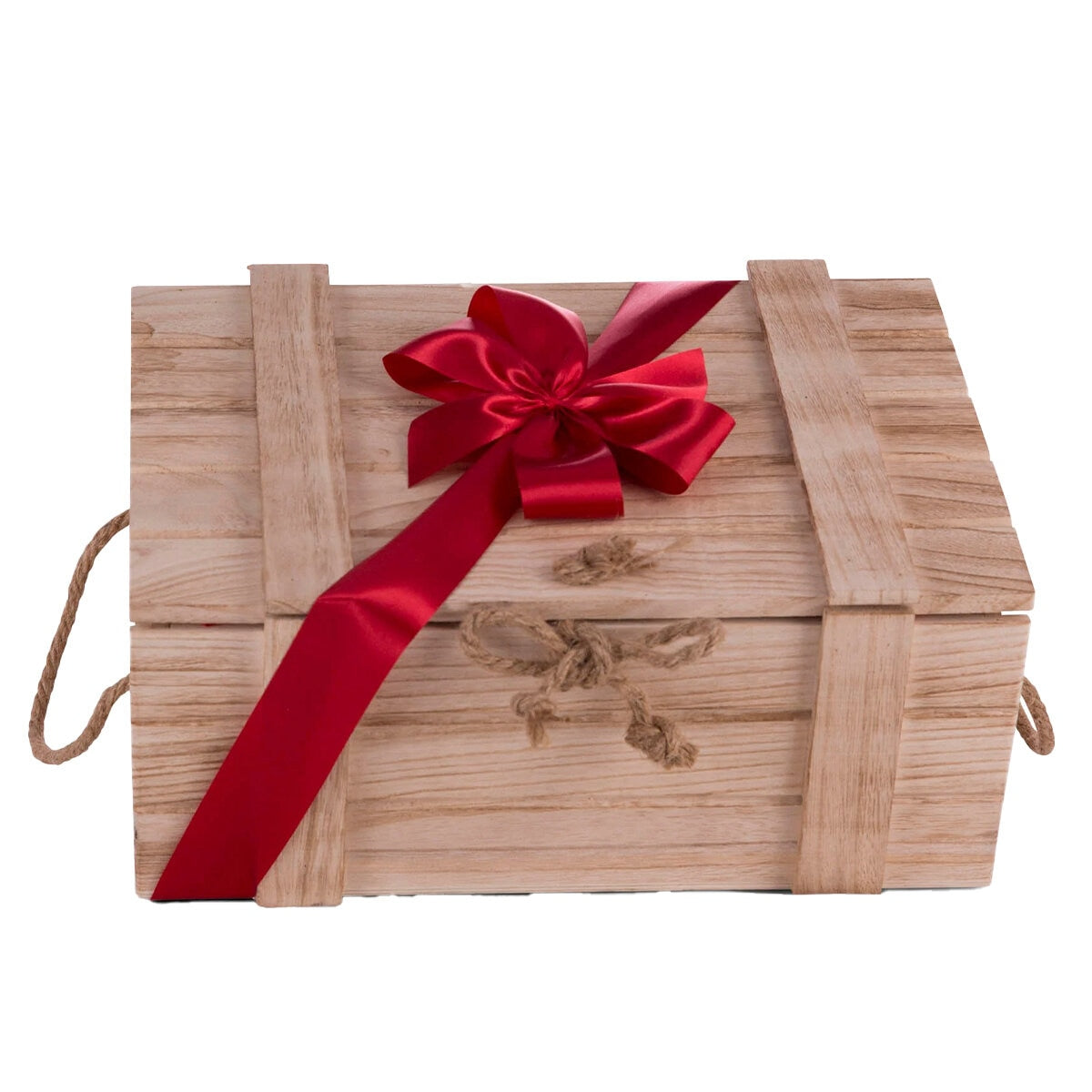 Interhampers Bourbon and Red Gift Hamper BRO3725 - Premium Wines & Gourmet Treats