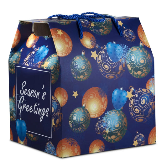 Interhampers Seasons Greetings Gift Box BRO225 - 2.5kg Festive Treats, Biscotti, Shortbread, Cake – view 2 - Auzzistore