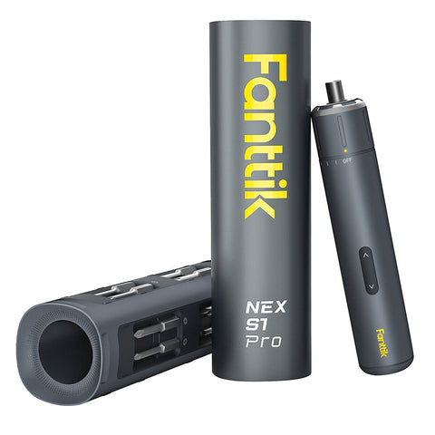 Fanttik S1 Pro Cordless Electric Screwdriver, 2000mAh, 16-in-1 Bits, LED Light, USAFTKN1042982 - Auzzistore