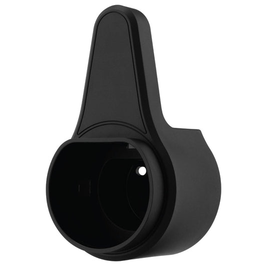 Arlec EV Wall Mount Type 2 Connector Cable Holder - 90mm x 140mm x 80mm - Black - Durable Cable Management – view 2 - Auzzistore