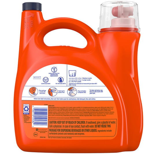 Tide Ultra Downy April Fresh Liquid Detergent 3.78L, 80837319, Removes Stains, Long-Lasting Freshness – view 2