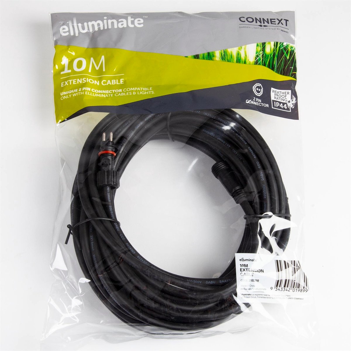 Elluminate Extension Cable 5m - Rubber - Weatherproof - Safe For Kids