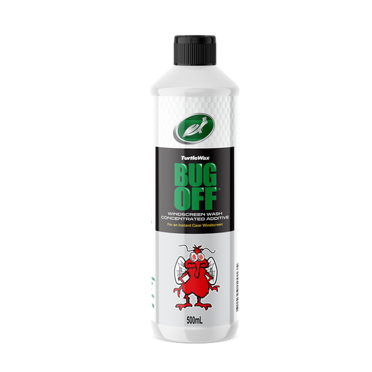 Turtle Wax Bug Off Windscreen Wash - 500ml - Low Foaming Formula