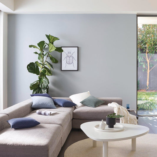 Porter S Broadwall Washable Paint - 2L - Newport Blue - Eggshell Finish – view 2 - Auzzistore