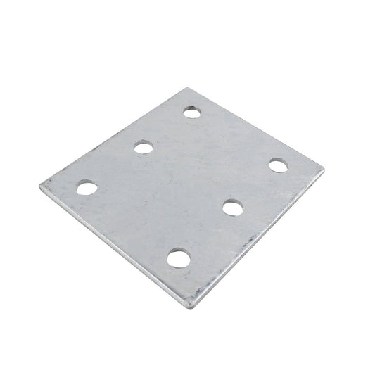 Carinya Galvanised Mending Plate Bracket 140 x 125 x 3.5mm Strength - Auzzistore