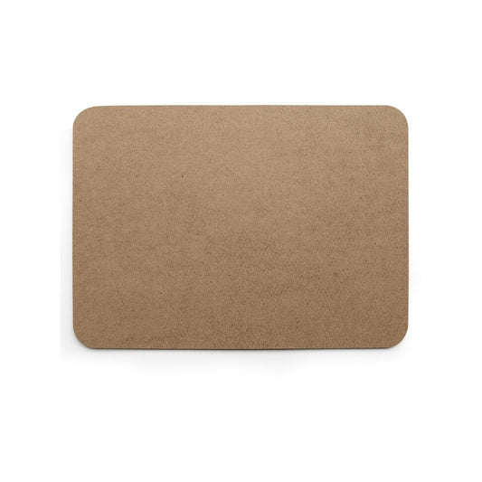 Boyle Wooden Rectangle Placemat - MDF Craft Item 21 x 29 cm - Durable Surface - Auzzistore
