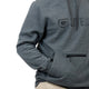 Citeco Charcoal Marle Hoodie Large - Men's Work Hoodie - UPF 50+ Protection - Soft Fleece