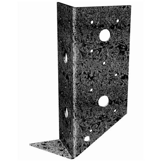 Dunnings Right Hand Bracket 200mm Galvabond Durable Easy Install - Auzzistore