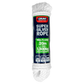 Grunt Super Silver Rope 10mm x 20m White Polypropylene Abrasion-Resistant