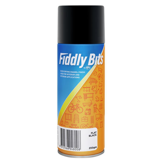 Fiddly Bits Spray Paint - 250g - Oil Based - Flat Finish - Auzzistore