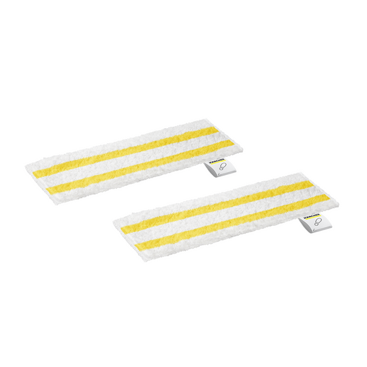 Karcher Universal Floor Cloth Set - 2 Pack - 115mm x 345mm - Microfibre