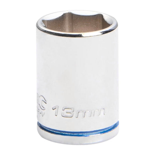 Kincrome Socket - 13mm - Chrome Vanadium Steel - Mirror Polish - Auzzistore