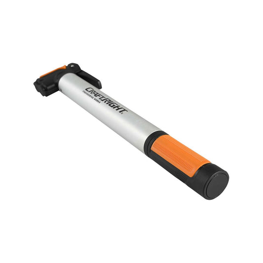 Craftright Mini Hand Pump - 418mm - Inflates Presta & Schrader Valves - 80psi – view 2