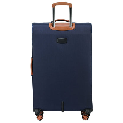Tosca Park Avenue 3-Piece Luggage Set TCA6923 Navy Tan, Lightweight Nylon, TSA Locks