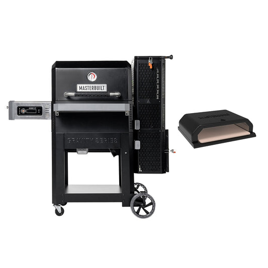 Masterbuilt Gravity Series 900 Charcoal Grill & Smoker w/ Pizza Oven, 900 Sq In, MB20041823 - Auzzistore