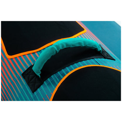 Jobe Chaser 3P Towable Tube 230324001 - 3 Person, Teal, Durable PVC/Nylon, Quick Connector