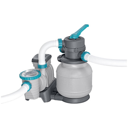 Bestway Power Steel Pool Set 561JTE 6.10m x 3.66m x 1.22m with Sand Filter & Ladder