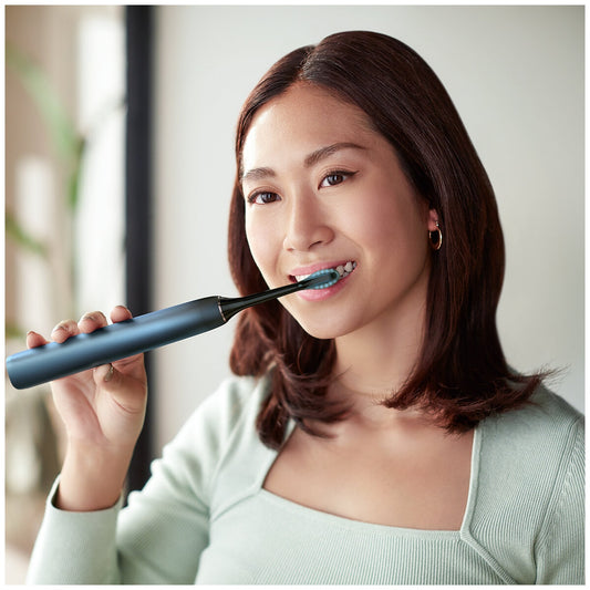 Philips Sonicare DiamondClean 9000 HX9911/96 Electric Toothbrush, Navy, 4 Modes, App-Connected – view 2