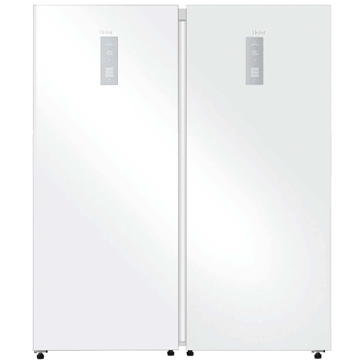 Haier 386L Vertical Freezer HVF430VW, SuperFreeze, 3.5 Star, Reversible Door