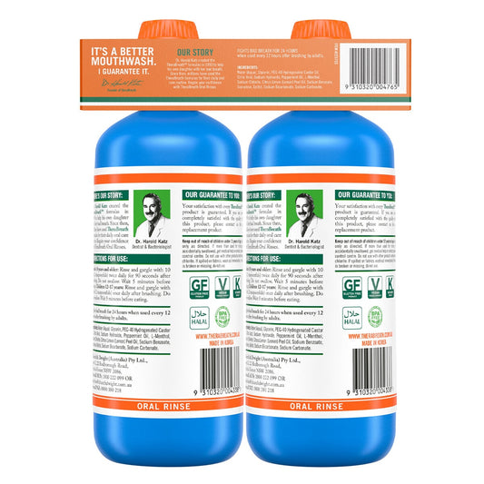 Therabreath Icy Mint 2 x 1 Litre